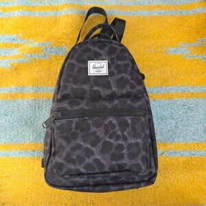 Herschel Nova Backpack Digi Leopard Black-Blue